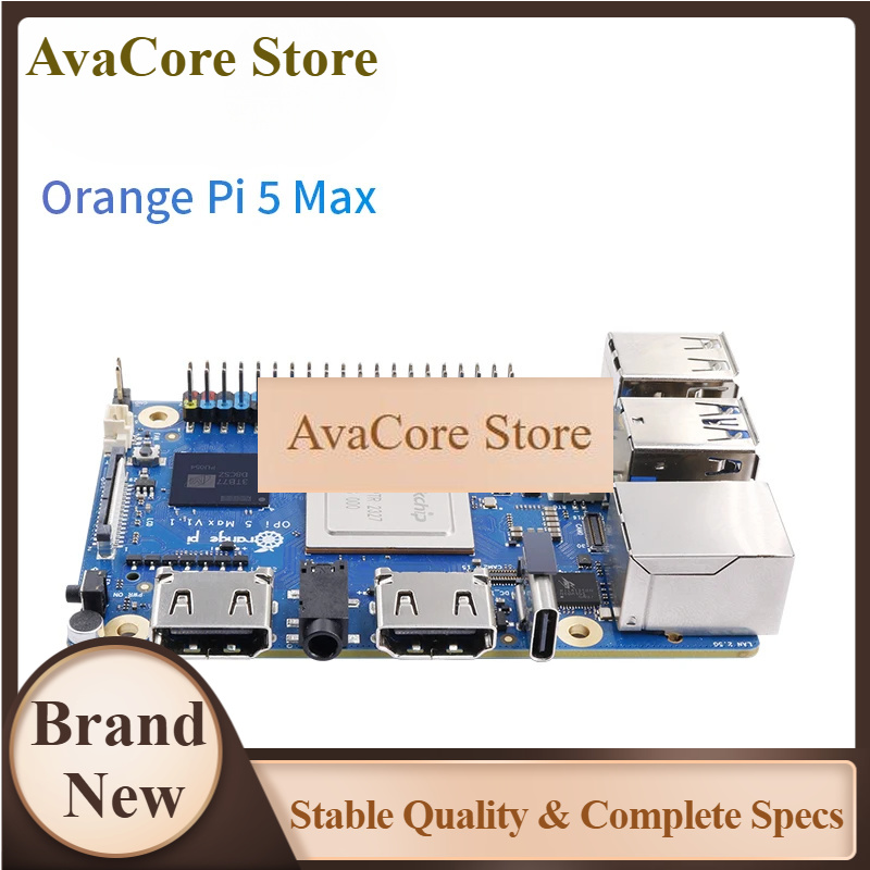 Rockchip Rk3588 Development Board - AvaCoreOpi 5 Max 8G/16G RAM Orange