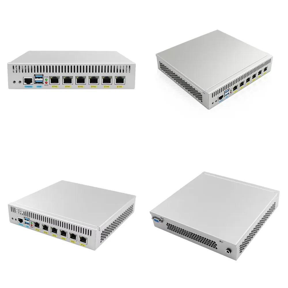 Pfsense Firewall Router 2.5G 4 I226 - Firewall Appliance J4125 Mini PC Soft