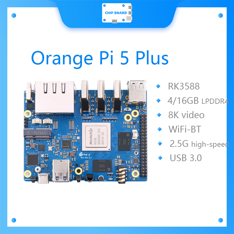 Orange Pi 5 Plus 16Gb - Komputer jednopłytkowy Orange Pi 5 Plus