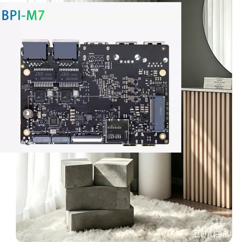Rockchip Rk3588 Development Board - Płytka rozwojowa BananaPi BPI-M7 z chipem