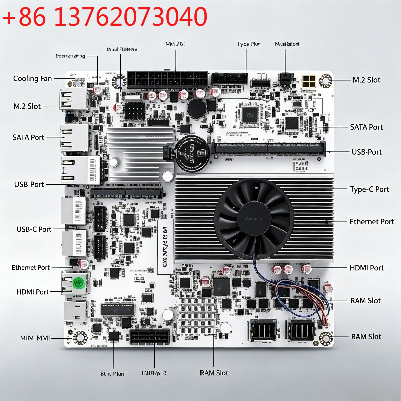Nas Motherboard 8 Sata Mini Itx - Płyta główna Mini ITX NAS z