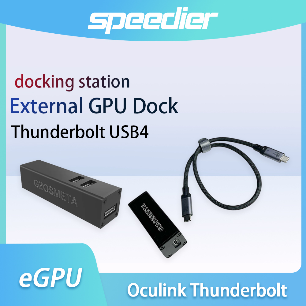 Oculink Egpu Mini Pc - Adapter Oculink Thunderbolt USB4 do laptopa,