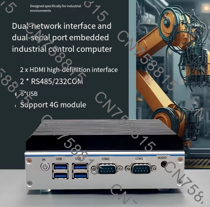 Fanless Industrial Pc Rs485 Core I7 - Przemysłowy komputer PC z dwoma portami