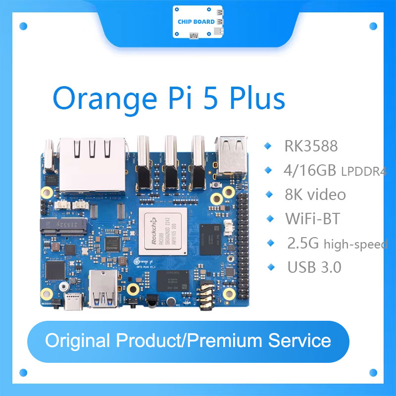 Orange Pi 5 Plus 16Gb - Orange Pi 5 Plus Komputer jednopłytkowy