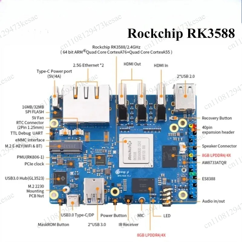 Orange Pi 5 Plus RK3588 SBC 16 – Orange Pi 5 Plus 16Gb recenzja i cena