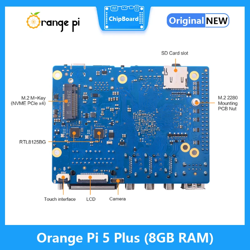 Orange Pi 5 Plus 8 GB RAM RK35 – Orange Pi 5 Plus 16Gb recenzja i cena