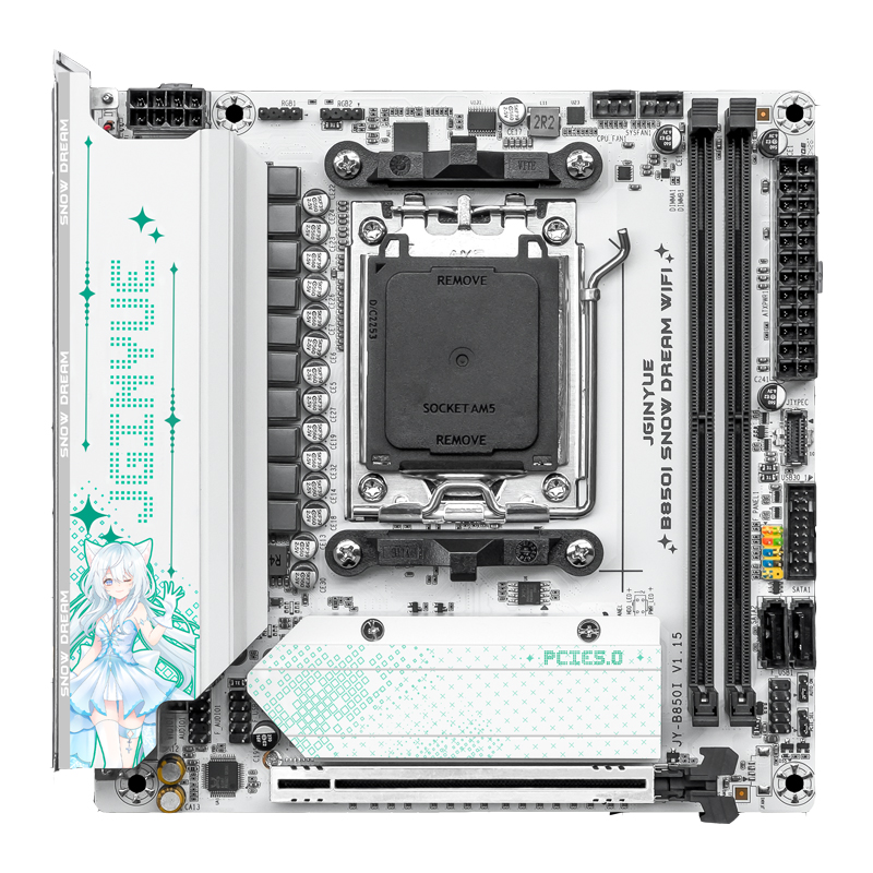 Płyta główna JGINYUE B850i Sno – Nas Motherboard 8 Sata Mini Itx recenzja i cena