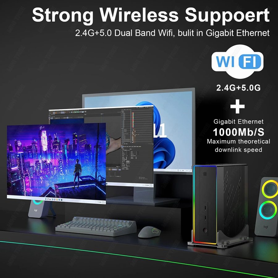 Mini PC do gier 13. generacji  – Intel Core I9 13900H Mini Pc recenzja i cena