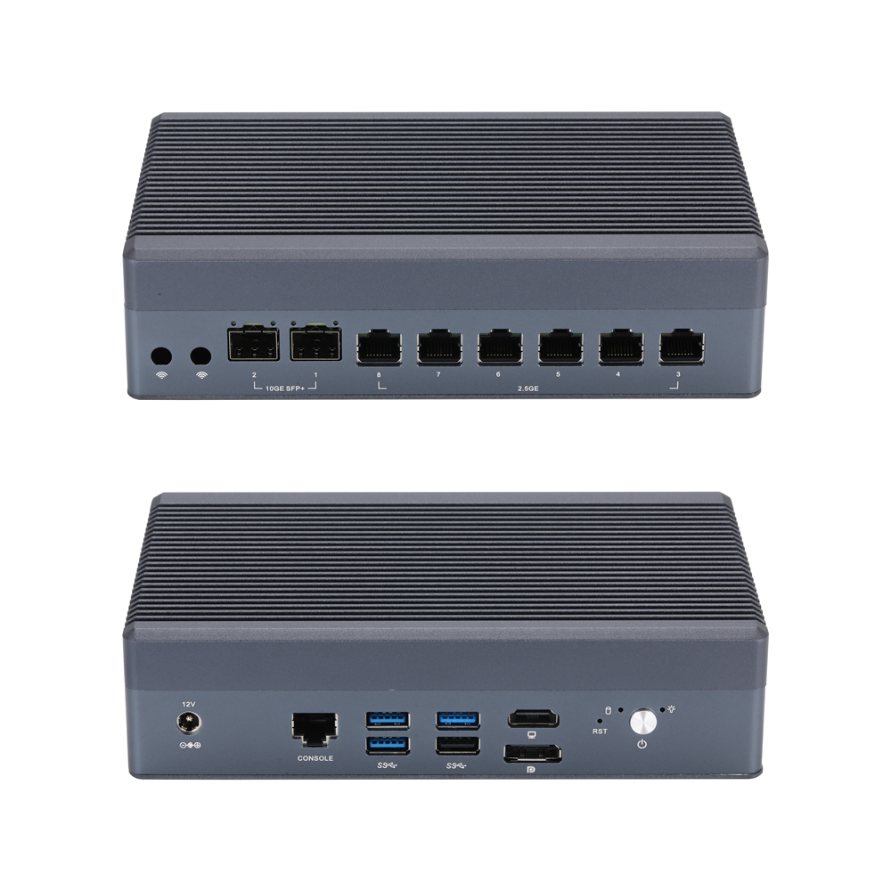 Mini PC Barebone 2x Intel 10G  – Dual Lan 10G Sfp+ Mini Pc recenzja i cena