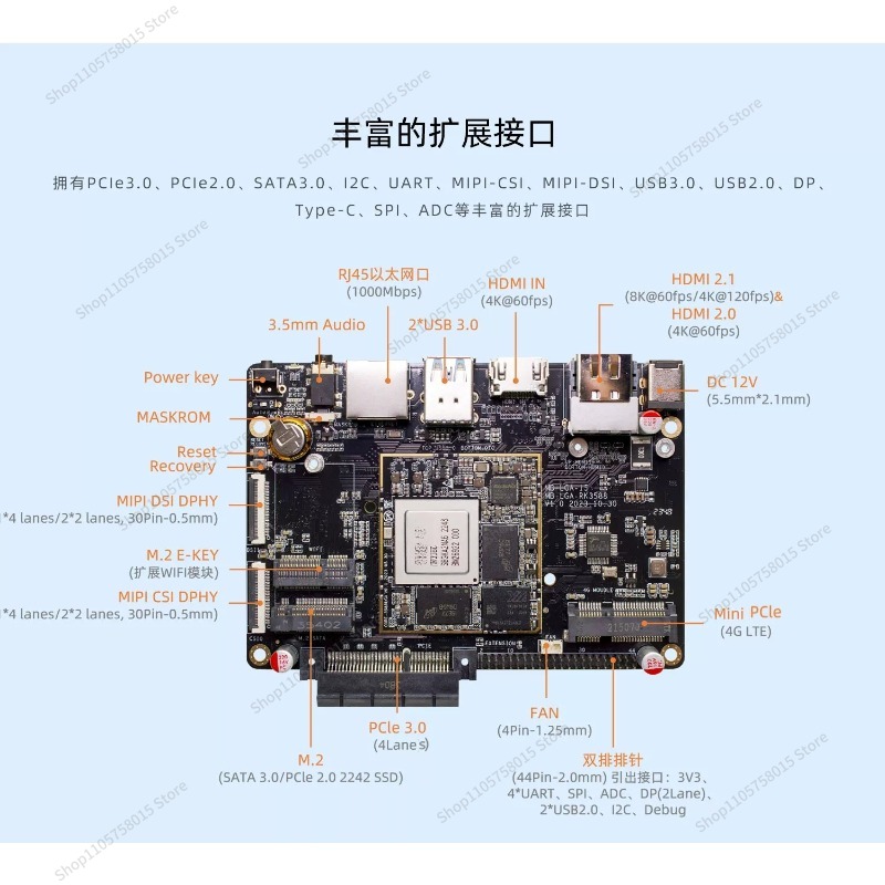 Płytka rozwojowa For3588L/JL/M – Rockchip Rk3588 Development Board recenzja i cena