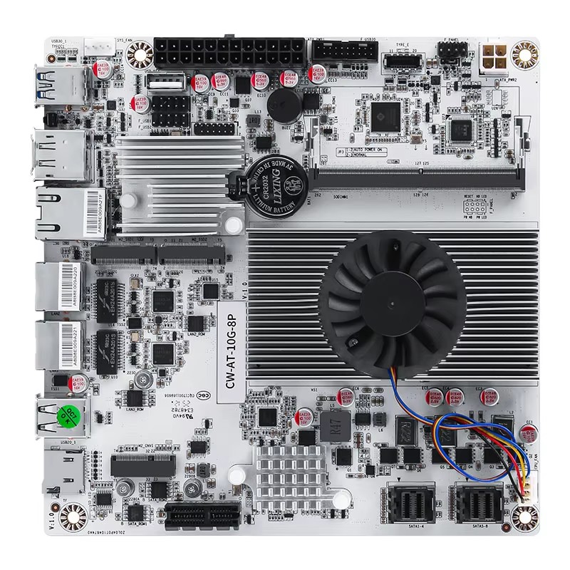 Płyta główna Mini ITX z 8 gnia – Nas Motherboard 8 Sata Mini Itx recenzja i cena