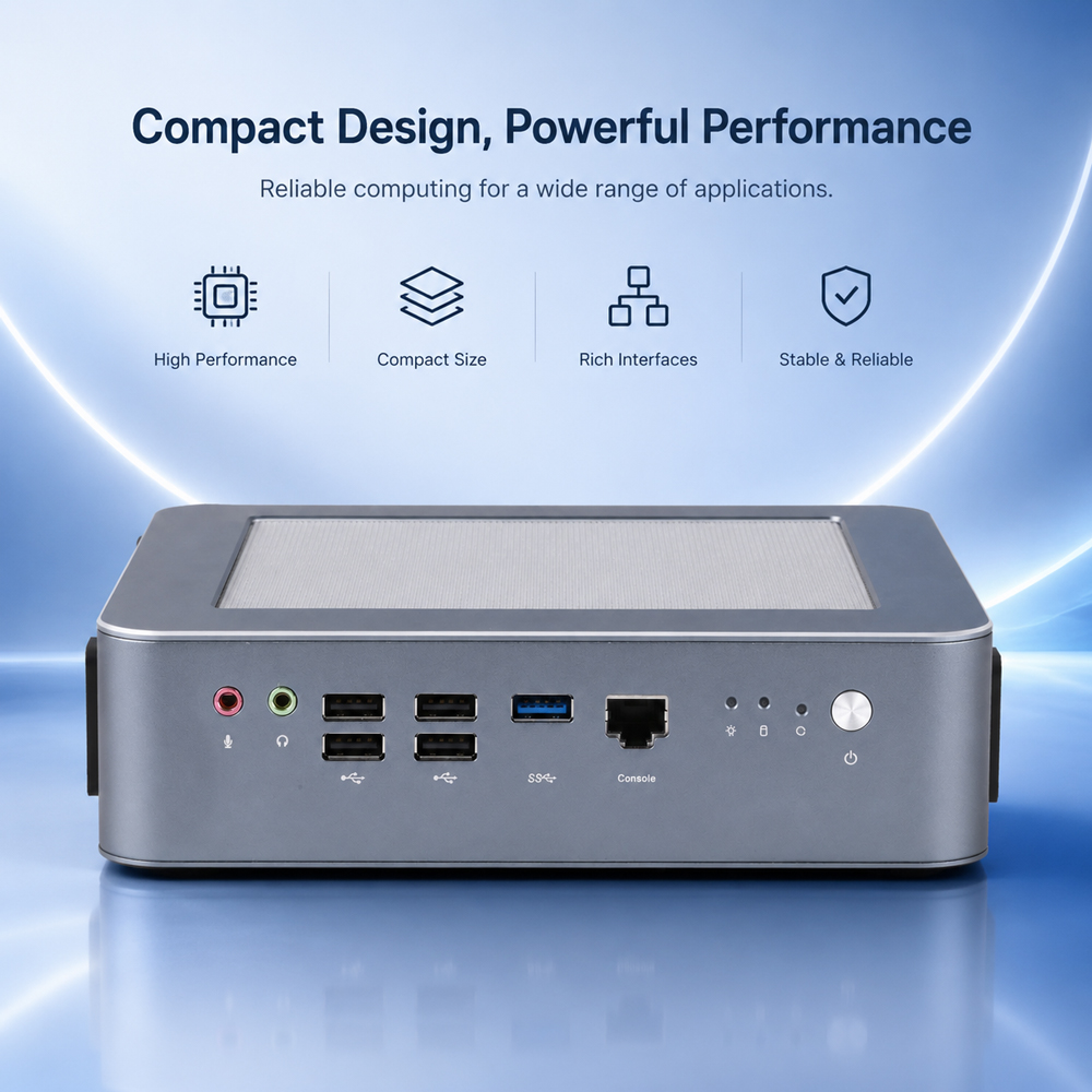 Qotom Q51551ST Mini PC Intel C – Dual Lan 10G Sfp+ Mini Pc recenzja i cena