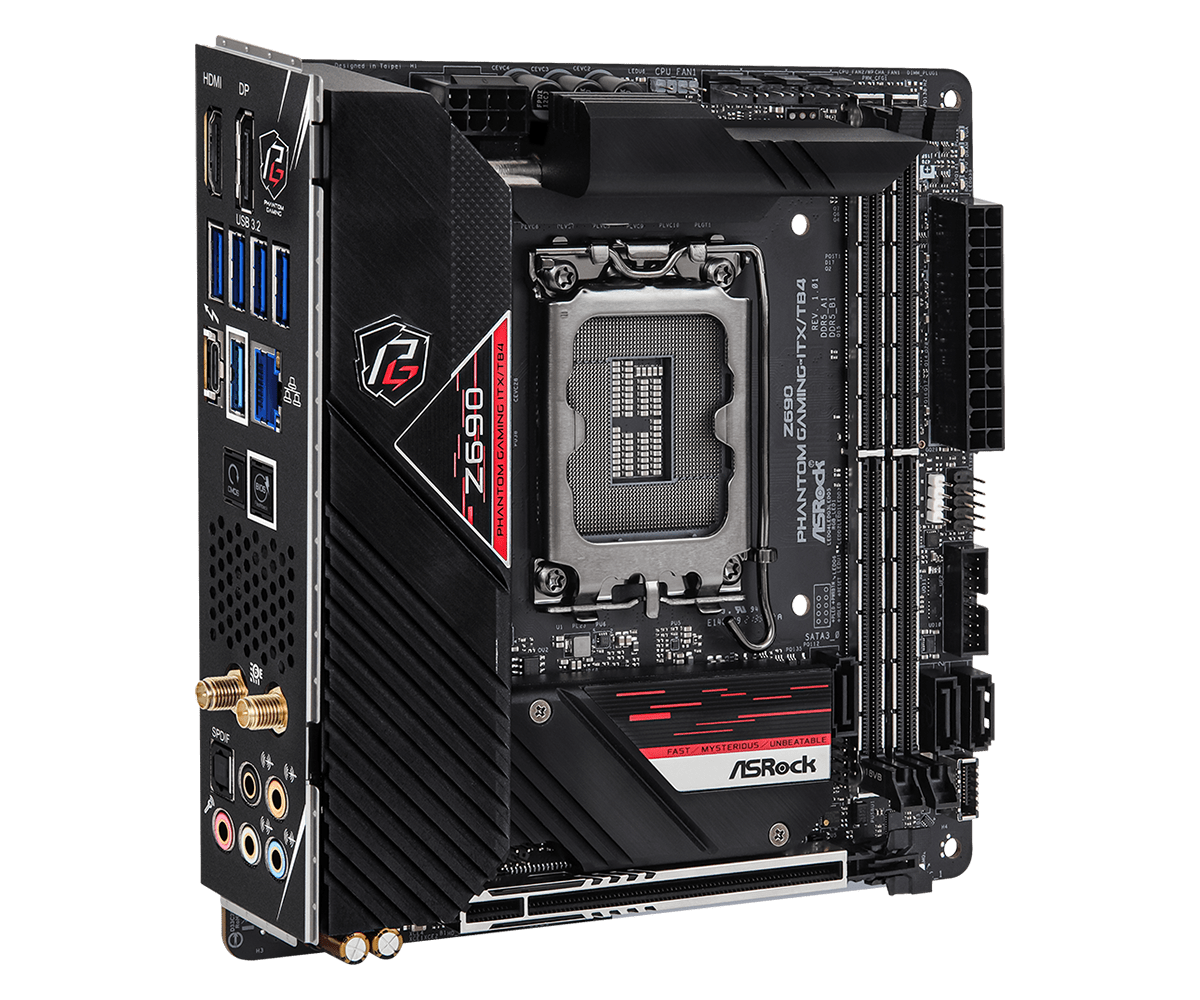 Płyta główna ASROCK Z690 Phant – Lga1700 Itx Motherboard Ddr5 recenzja i cena