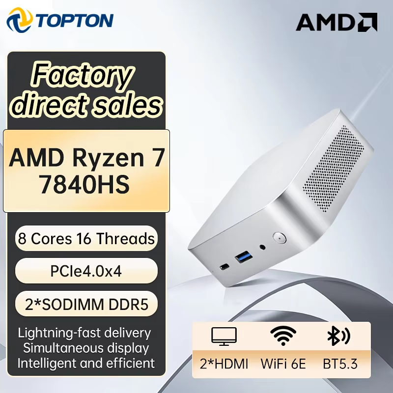 Topton AMD Ryzen 7 7840HS Gami – Amd Ryzen 7 7840Hs Mini Pc recenzja i cena
