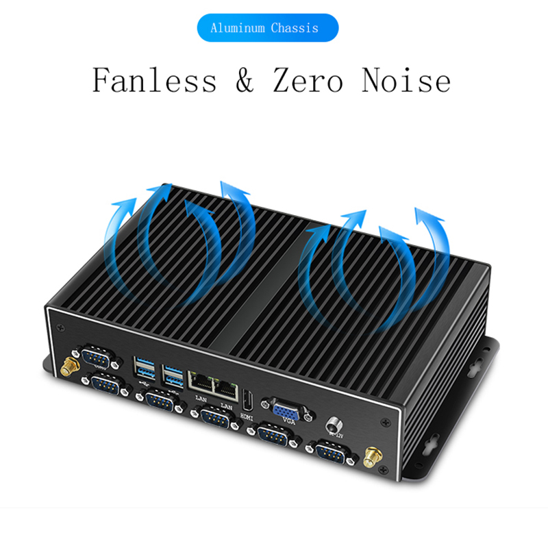 Mini komputer przemysłowy bez  – Fanless Industrial Pc Rs485 Core I7 recenzja i cena